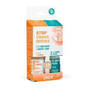 Kit Stop Unhas Roídas Base Amarga e Gel Amargo Intenso 8,5ml Cada Blant