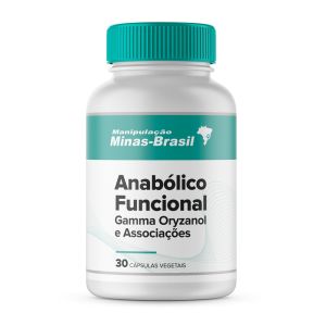 Anabólico Funcional Gamma Oryzanol e Associações 30 Cápsulas