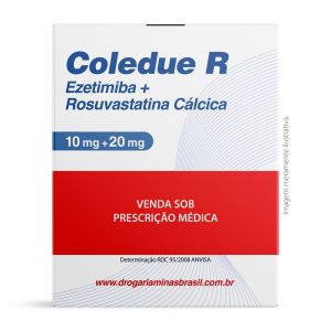 Coledue R Ezetimiba 10mg Rosuvastatina 20mg Com 30 Cápsulas Mantecorp Farmasa