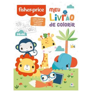 Livro Tapete Fisher-Price Meu Livrão De Colorir Ciranda Cultural