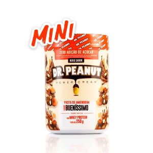 Pasta de Amendoim Sabor Bueníssimo Com Whey Protein Mini 250g Dr Peanut