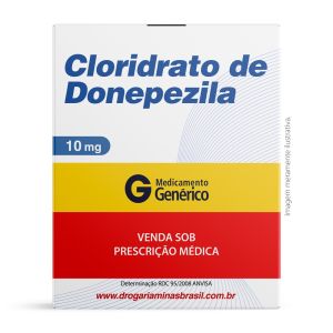 Cloridrato de Donepezila 10mg Com 30 Comprimidos Genérico Torrent