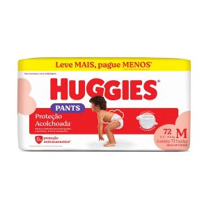 Fralda Huggies Roupinha Supreme Care M Com 72 Unidades