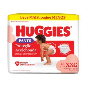 Fralda Huggies Roupinha Supreme Care XXG Com 48 Unidades