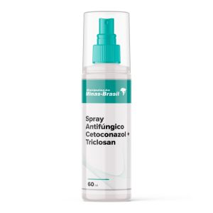 Spray Antifúngico Cetoconazol + Triclosan 60ml