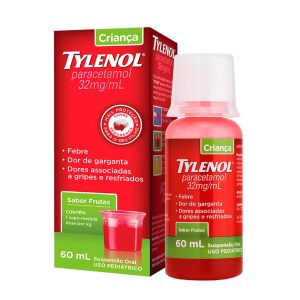 Tylenol Criança 32mg/ml Sabor Frutas 60ml