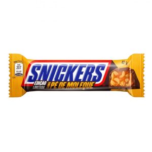 Chocolate Snickers Sabor Pé de Moleque 42G