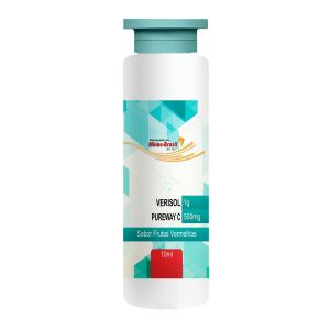 Shot Verisol 1G Com Pureway 500Mg Sabor Frutas Vermelhas 30 Shot