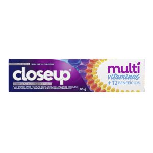 Creme Dental Fresh Multi Vitaminas e 12 Benefícios Com 85g CloseUp