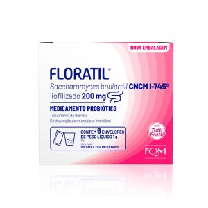 Floratil 200mg Com 6 Envelopes de 1G Cada