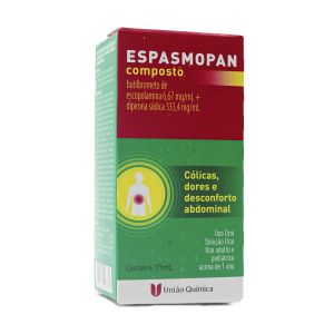 Espasmopan Composto Solução Oral Com 10ml União Química