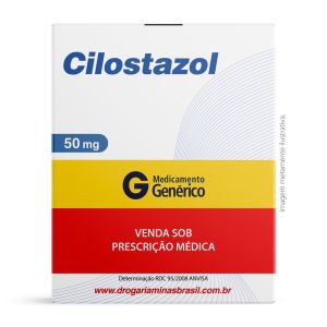Cilostazol 50mg Com 60 Comprimidos Genérico Ems
