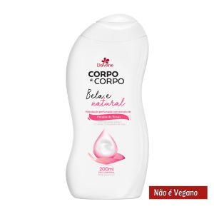 Loção Hidratante Corporal Natural Corpo a Corpo 200ml Davene