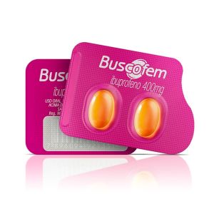 Buscofem 400mg Com 2 Cápsulas