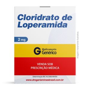 Cloridrato De Loperamida 2mg Com 12 Comprimidos Genérico Sandoz