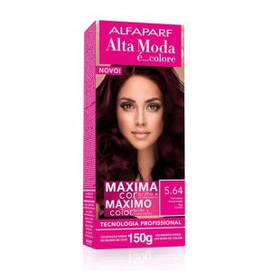 Coloração Creme Alta Moda 5.64 Vermelho Acobreado Com 150g Alfaparf