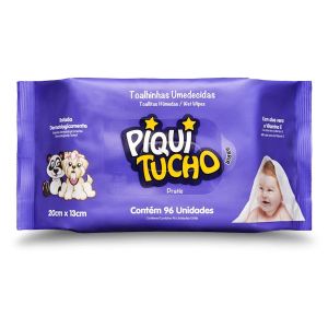 Toalha Umedecida Piquitucho Pratic Com 96 Unidades