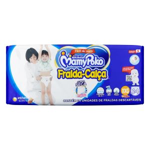 Fralda-Calça MamyPoko Tamanho XXG Com 24 unidades