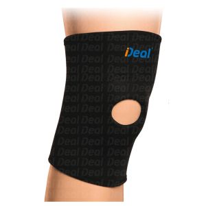 Joelheira Neoprene Preto Tamanho Gg Ideal