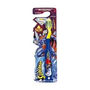 Escova de Dente Infantil Superman Ventosa Com 1 Unidade Jadefrog