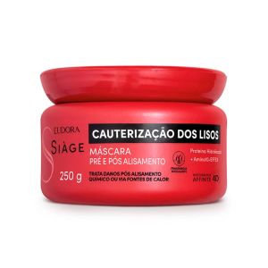 Máscara Capilar Siàge Cauterização dos Lisos Com 250g Eudora