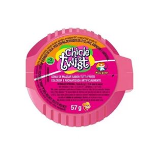 Goma De Mascar Chicle Twist Fita Sortida Com 57g Kids Zone