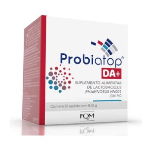 Suplemento Alimentar Probiatop DA Mais Lactobacillus Rhamnosus HN001 Com 30 Sachês Com 0,65g Cada Farmoquímica