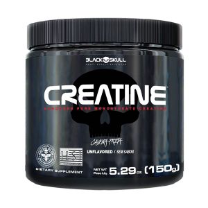 Creatina Creatine Sem Sabor 150G Black Skull