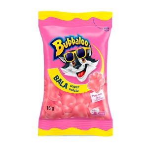 Bala Bubbaloo Patinhas Sabor Tutti-frutti 15g