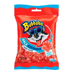 Bala Azedinha Bubbaloo Sabor Morango 82,5G