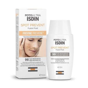 Protetor Solar Facial Foto Ultra Spot Prevent Fusion Fluid FPS 99 Com 50ml Isdin
