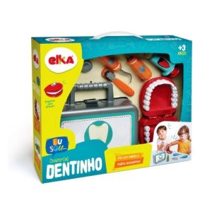 Brinquedo Kit Maleta Dr. Dentinho Com Acessórios Elka