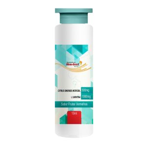 Shot Citrus Sinensis Moro 500 Mg Com L Carnitina 1000 Mg  Sabor Frutas Vermelhas - 30 Flaconetes