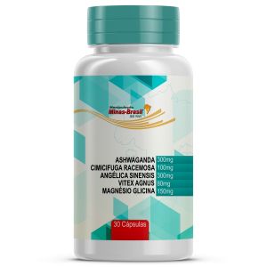 Composto para Fogachos e Sintomas do Climatério 30 Cápsulas