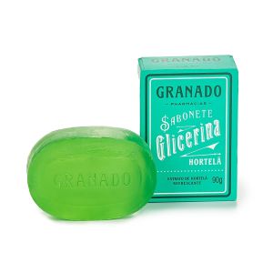 Sabonete Barra de Glicerina Hortelã Com 90g Granado