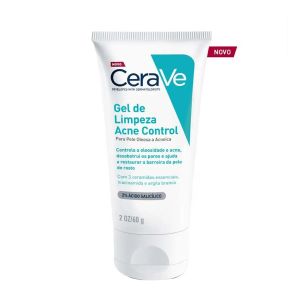 Gel De Limpeza Facial Acne Control Pele Oleosa e Acneica Com 140g CeraVe