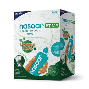 Nasoar Xt 5% Refil Com 15 Envelopes de 14,55g Cada Myralis