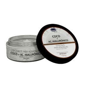 Esfoliante Para Hidratação Coco e Ácido Hialurônico Com 150g Ideal