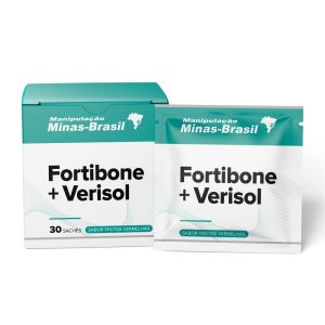 Fortibone 5g + Verisol 5g Sabor Frutas Vermelhas 30 Sachês