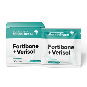 Fortibone 5g + Verisol 5g Sabor Laranja 30 Sachês