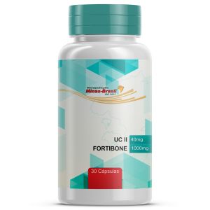 UC ll 40mg + Fortibone 1000mg 30 Cápsulas
