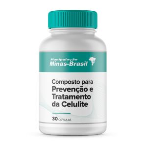 Composto Para Prevenção e Tratamento da Celulite – 30 Cápsulas