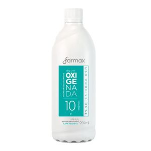 Água Oxigenada Cremosa Descolorante 10 Volumes Com 900ml Farmax