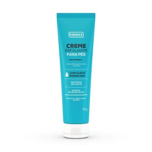 Creme Esfoliante Para Os Pés Com 90g Farmax