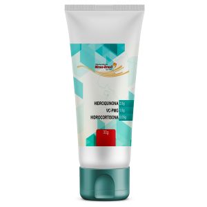 Creme Clareador Com Hidroquinona, Vc-Pmg e Hidrocortisona – 30G