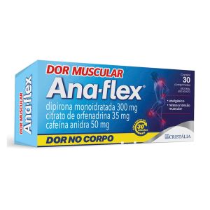 Ana-Flex Com 30 Comprimidos Cristália