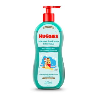 Sabonete Infantil Extra Suave Cabeça Aos Pés Com 200ml Huggies