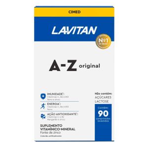 Multivitamínico Lavitan Az Original Com 90 Comprimidos