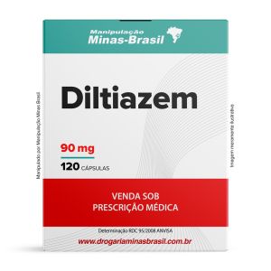 Diltiazem 90Mg Com 120 Cápsulas