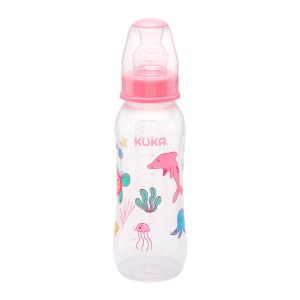 Mamadeira Natural Color Orto Nº2 Rosa 250ml Kuka